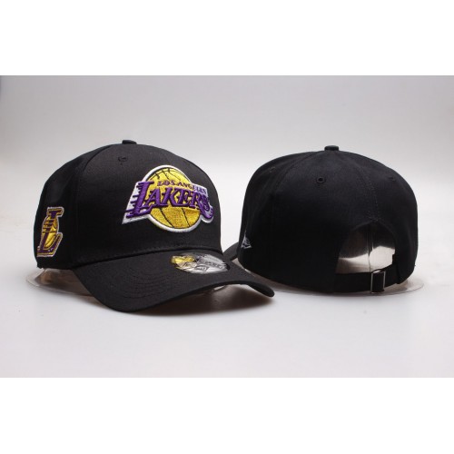 New Era X NBA Lakers Black Cap